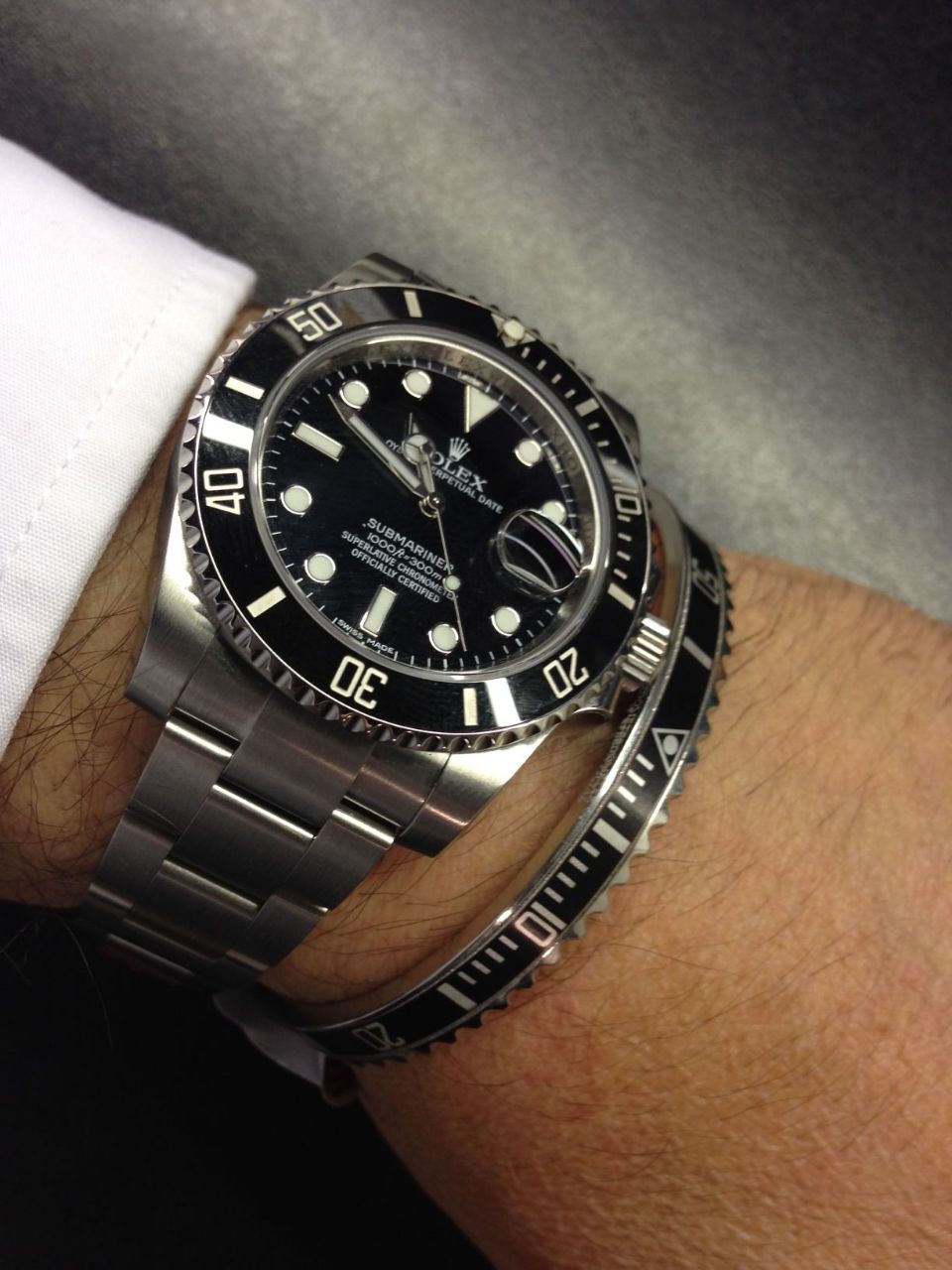 Bracelet homme acier ROLEX Submariner
