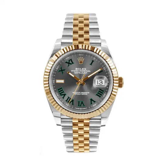 WTC Rolex Datejust 41 Wimbledon Jubilee Two Tone 126333 600x 1