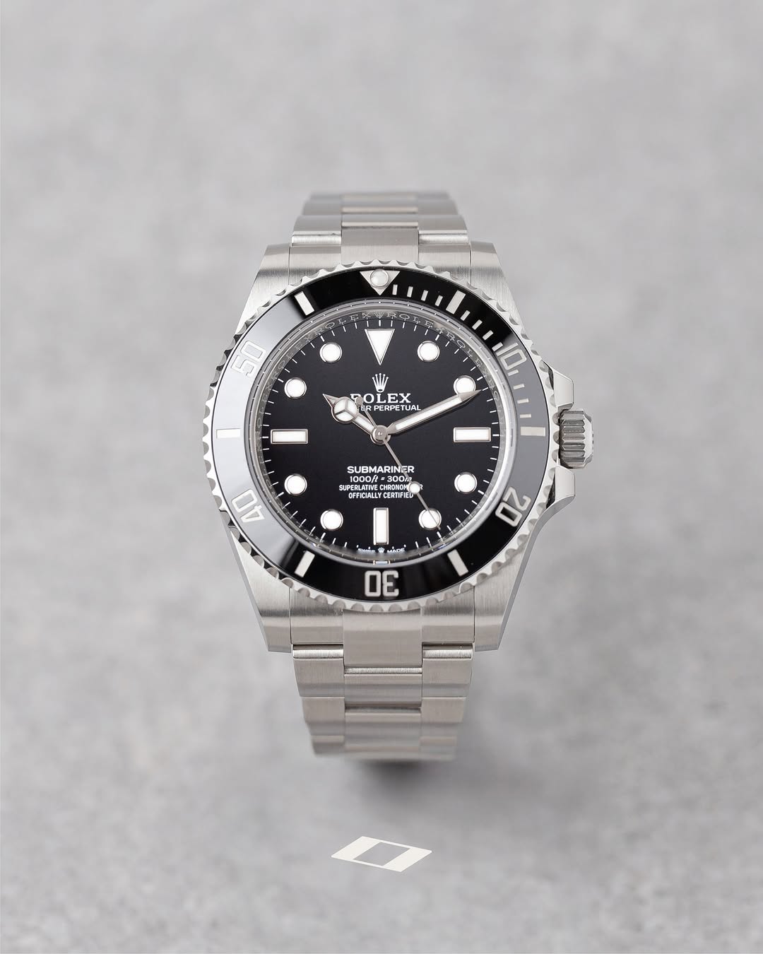 Rolex submariner no date fond noir