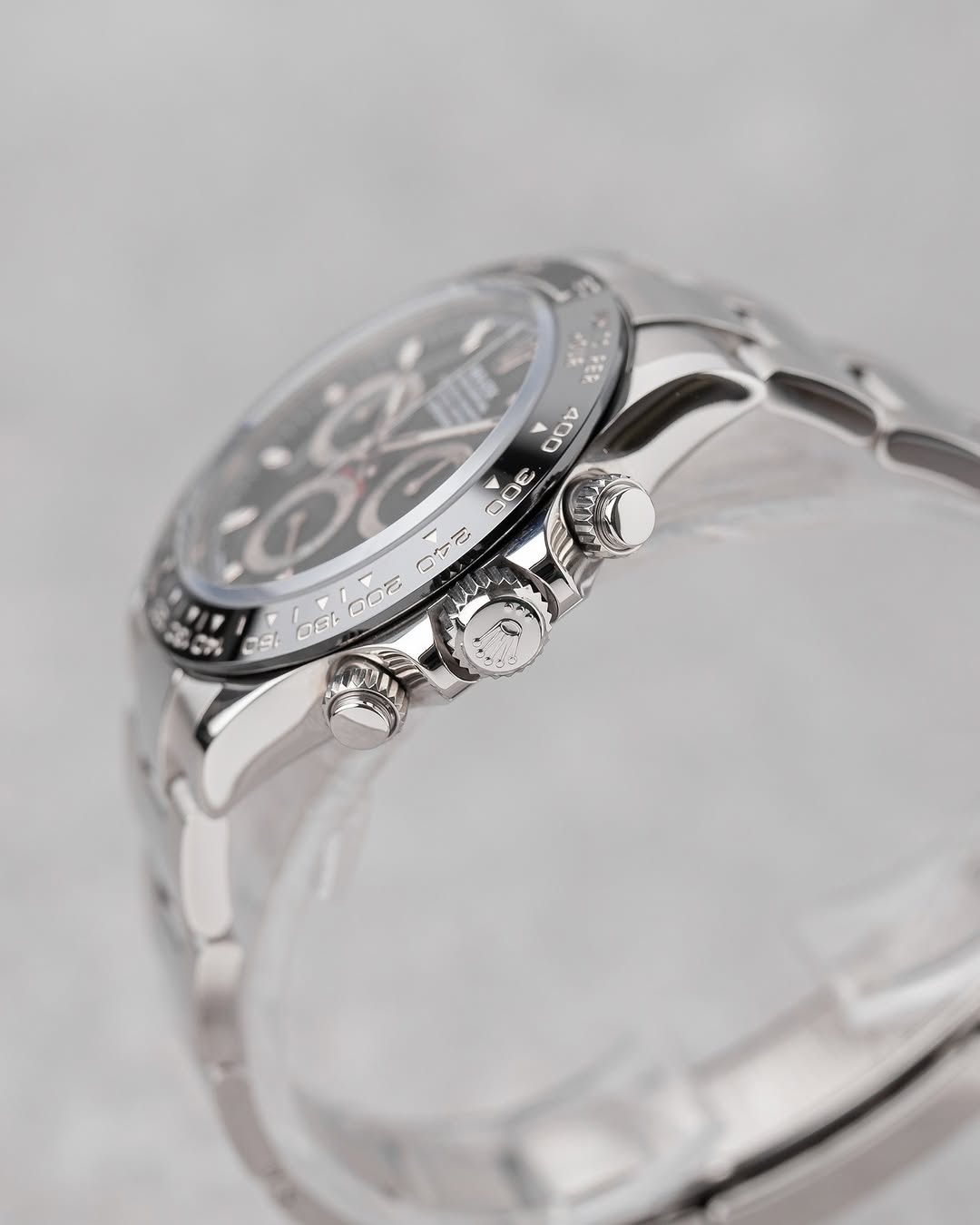 Rolex Daytona fond noir