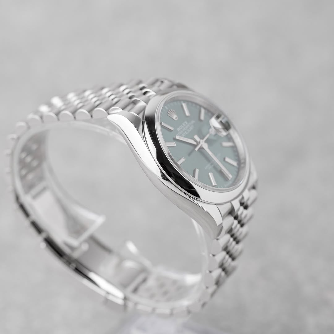 ROLEX DATEJUST MINT GREEN 36mm