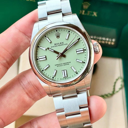 Rolex Oyster Perpetual 134300 41mm Pistachio
