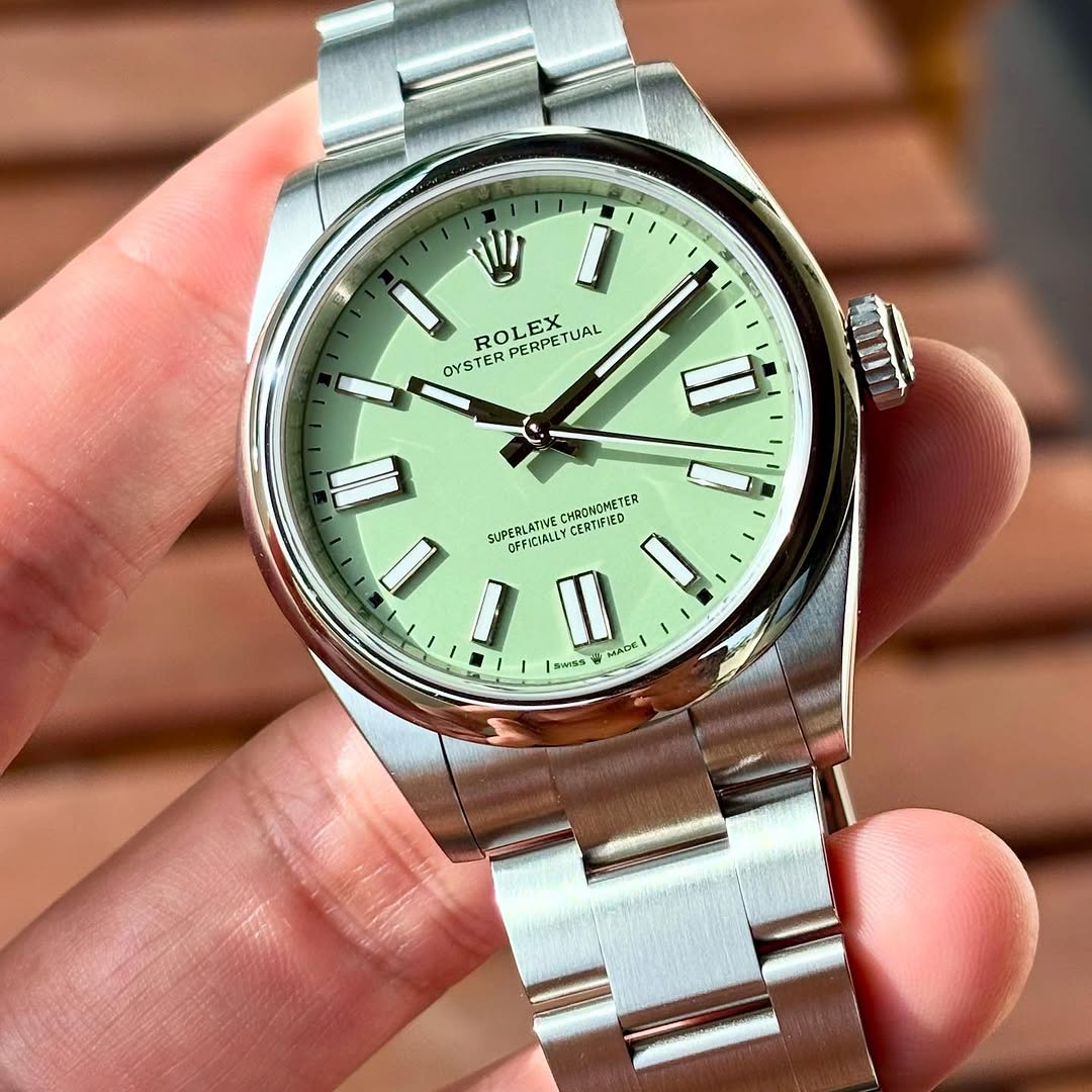 Rolex Oyster Perpetual 134300 41mm Pistachio