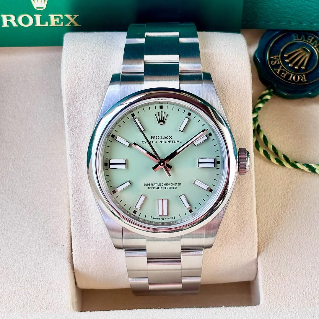 Rolex Oyster Perpetual 134300 41mm Pistachio