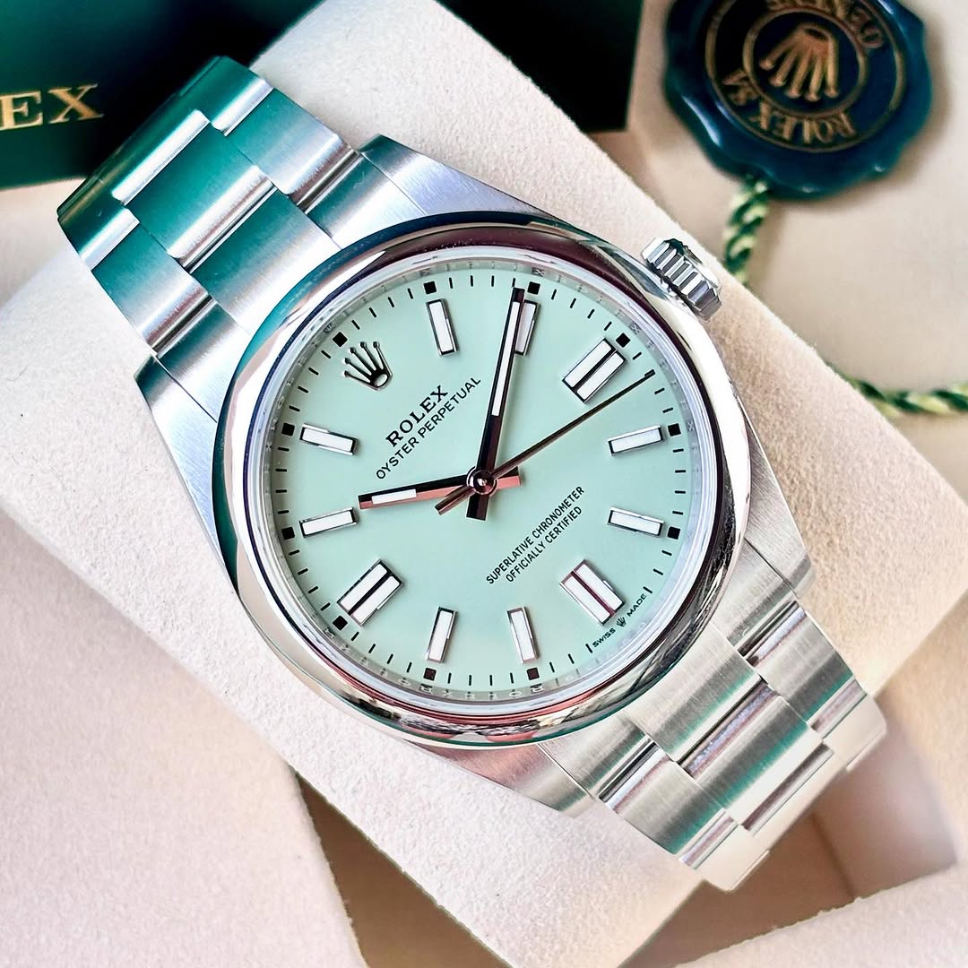 Rolex Oyster Perpetual 134300 41mm Pistachio