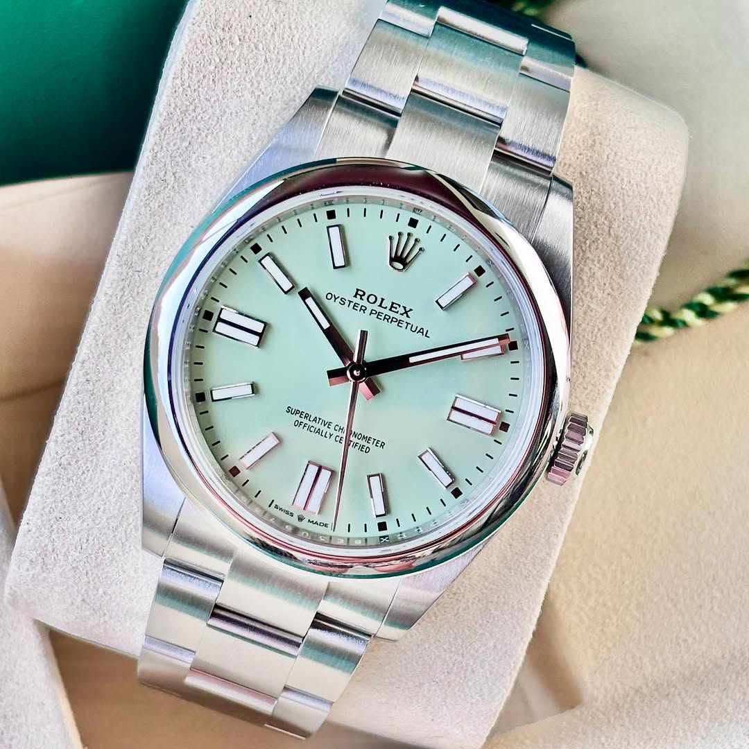 Rolex Oyster Perpetual 134300 41mm Pistachio