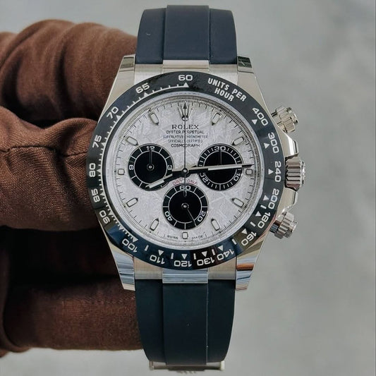 Rolex Cosmograph Daytona Meteorite Dial // 116519LN-0038 – Celestial Precision, Iconic Sportiness