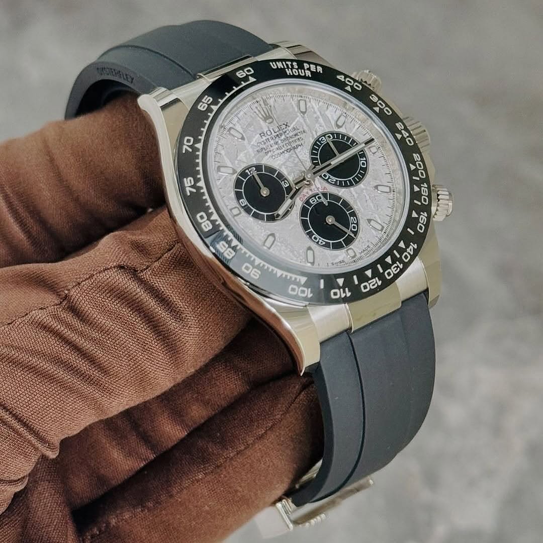 Rolex Cosmograph Daytona Meteorite Dial // 116519LN-0038 – Celestial Precision, Iconic Sportiness