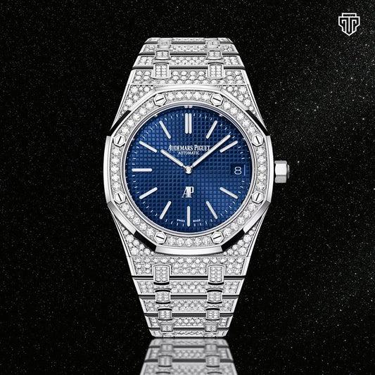 Audemars Piguet Royal Oak Jumbo // 16202BC.ZZ.1241BC.02 – A Dazzling Icon of Modern Majesty