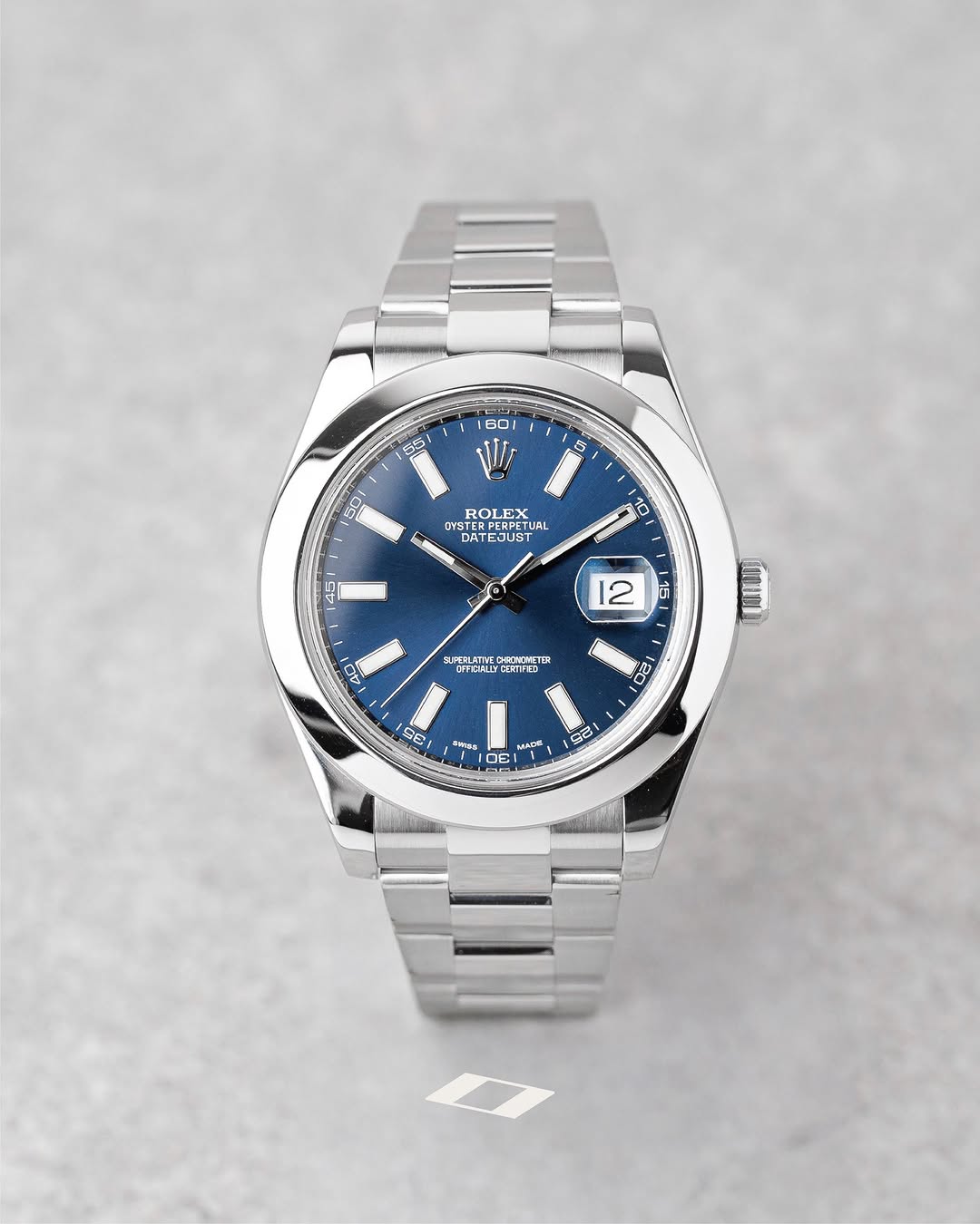 Rolex Datejuste 41 mm cadran bleu oyster