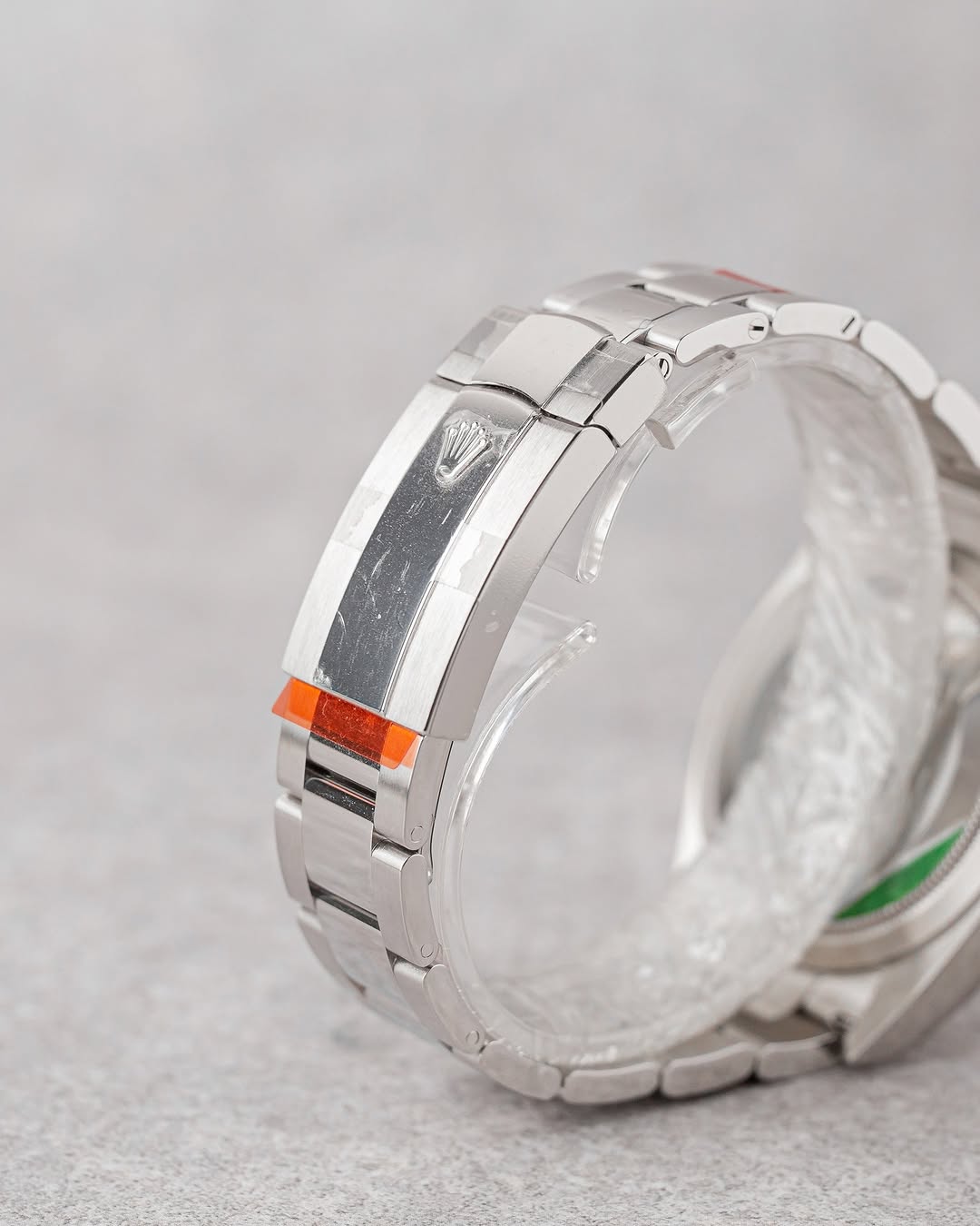 Rolex sky-deweler fond bleu