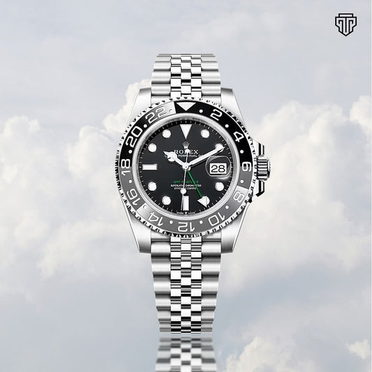 Rolex GMT-Master II “Bruce Wayne” // 126710GRNR – The Dark Sophistication of Dual Time