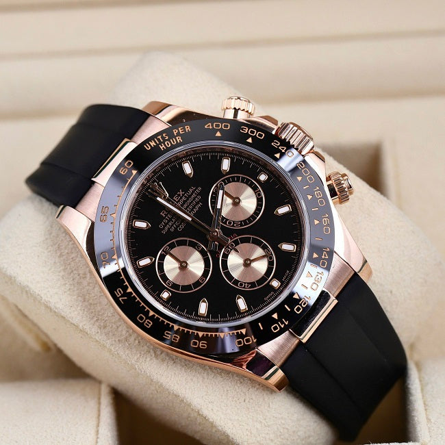 8 Rolex Daytona 116515 18k Rose Gold Black Dial