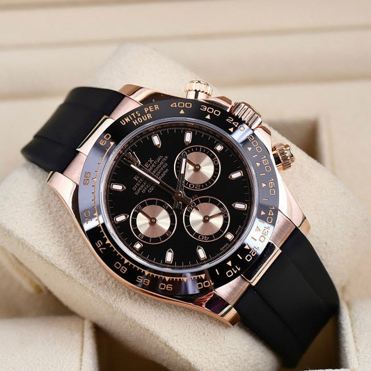 8 Rolex Daytona 116515 18k Rose Gold Black Dial