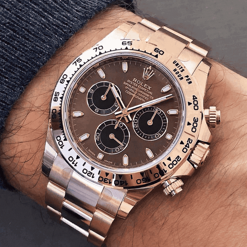 Rolex Daytona Or Rose Chocolat