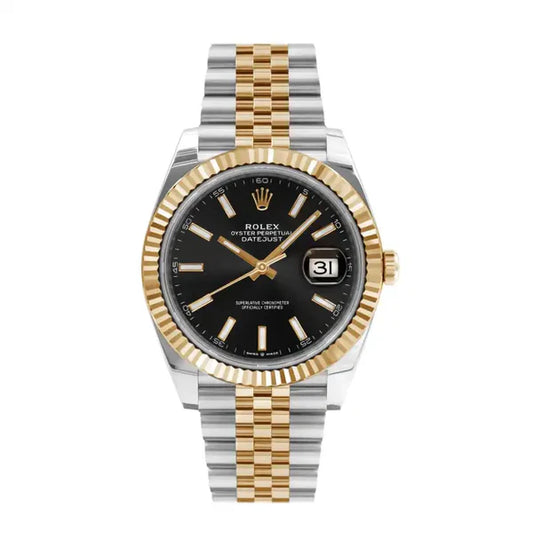 WTC Rolex Datejust 41 Black Two Tone product 600x 2
