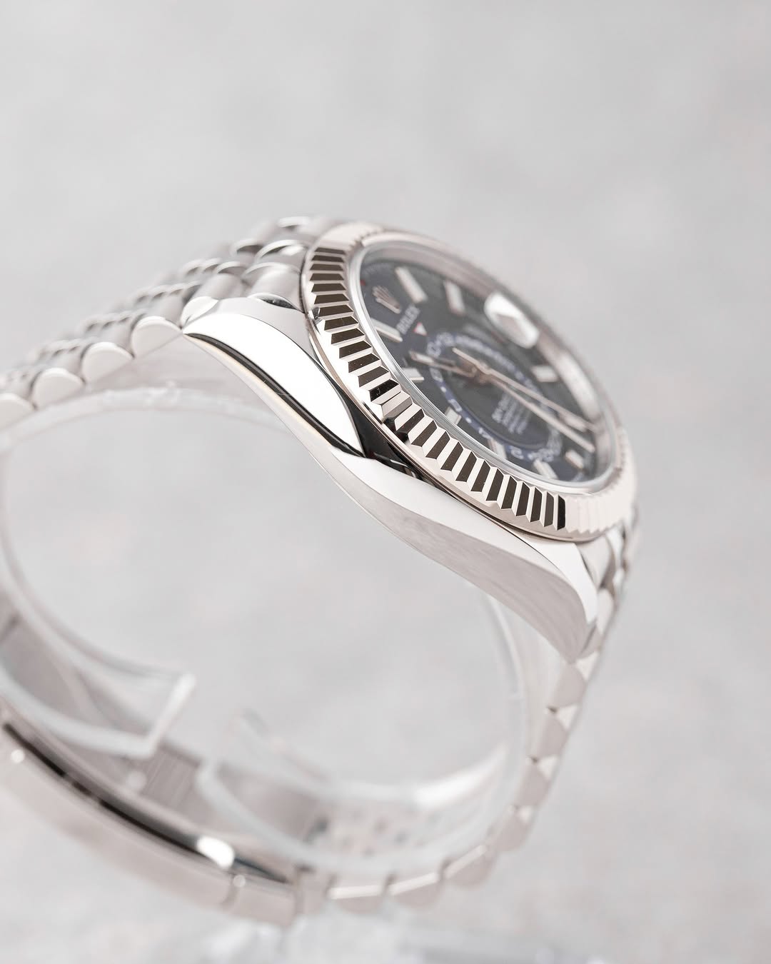 Rolex Sky-deweler jubilee fond bleu
