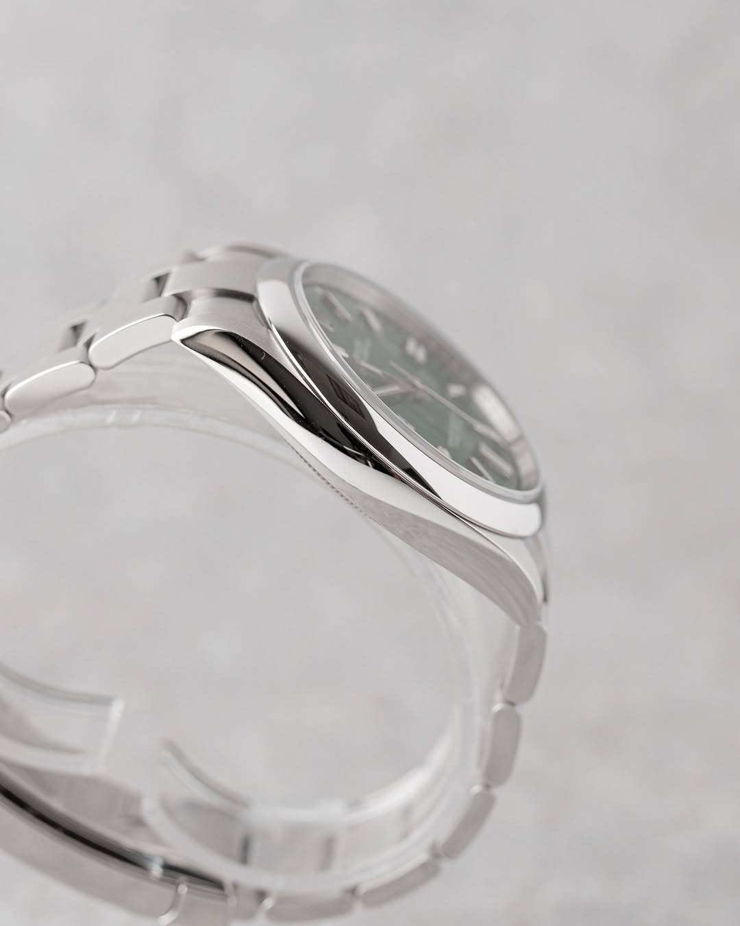 Rolex Oyster perpetual 41mm fond vert
