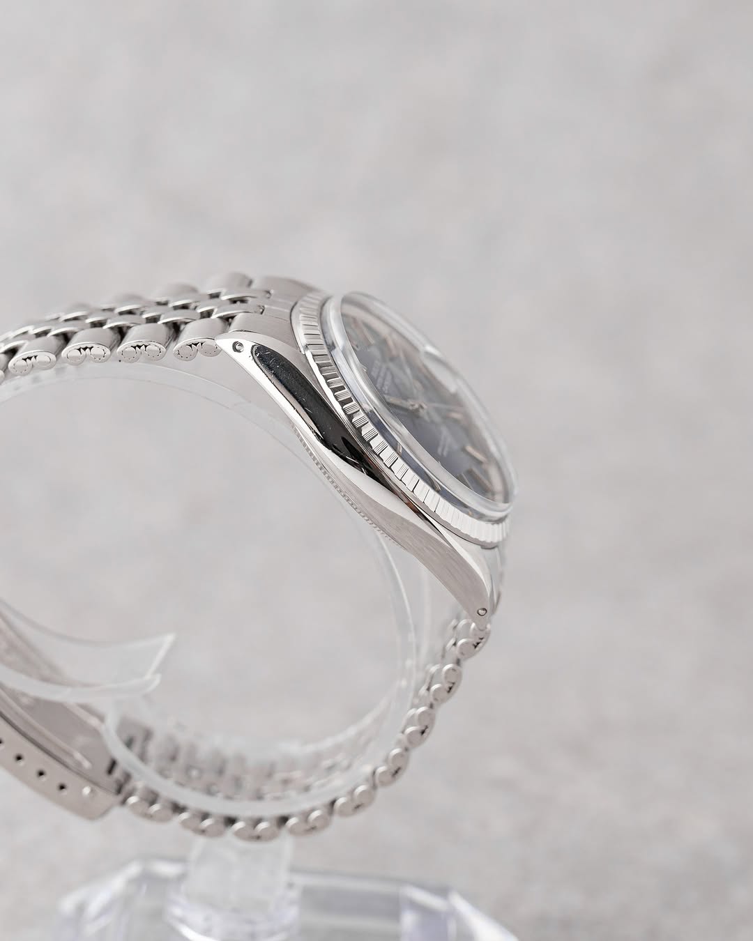 Rolex datejuste 36mm fond bleu