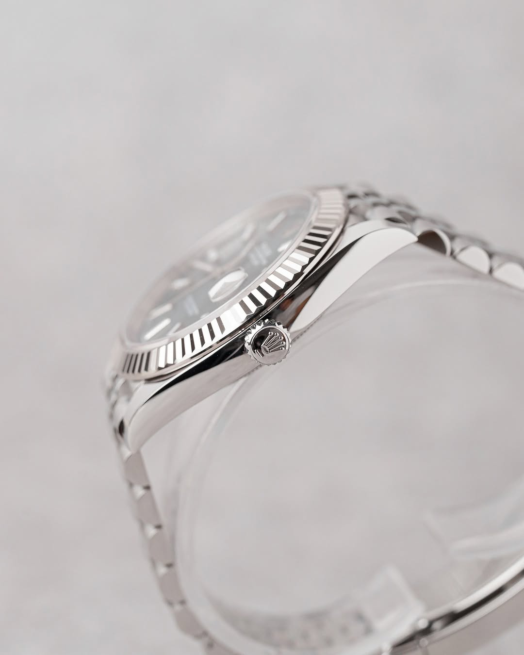 Rolex datejuste 41mm fond vert