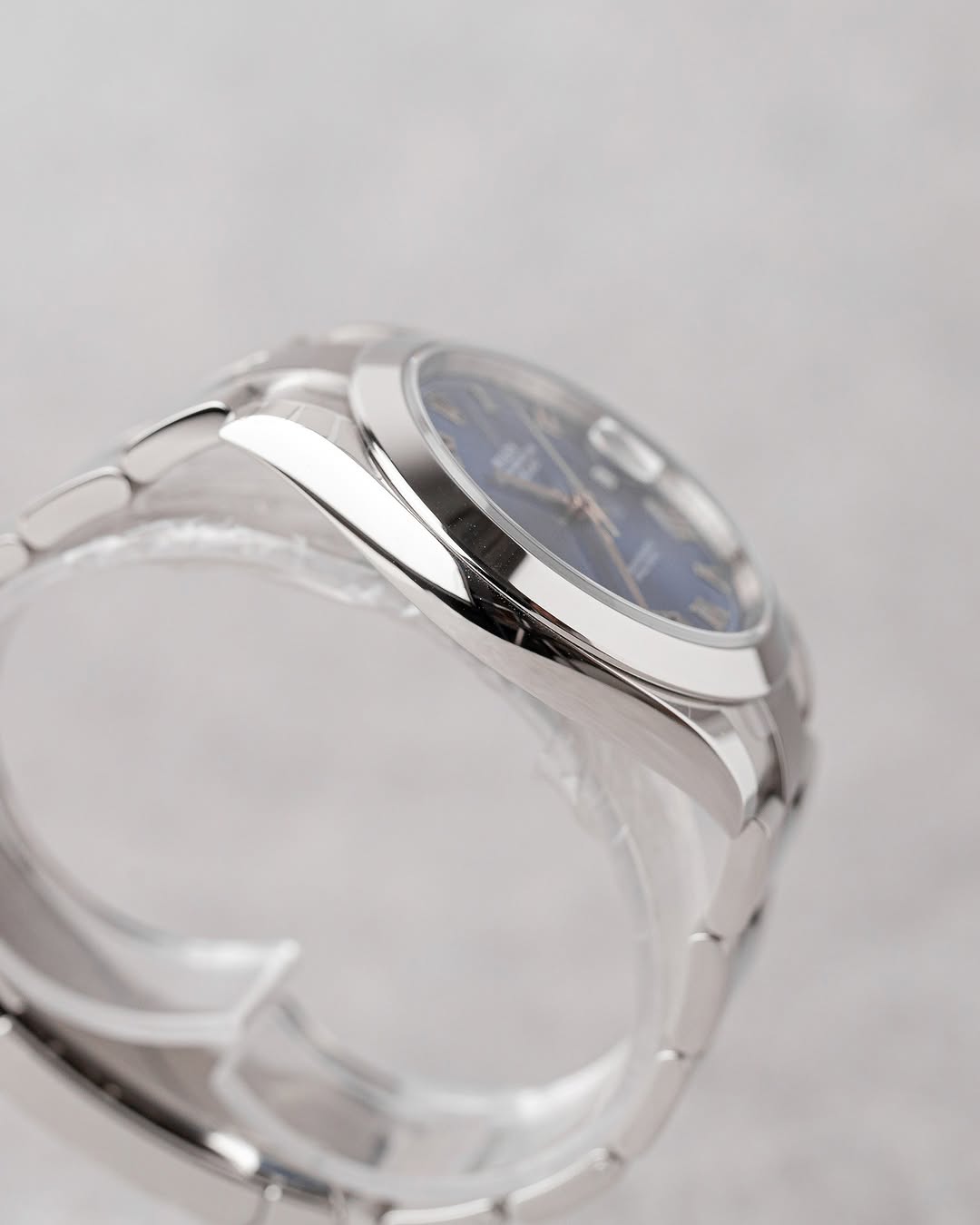 Rolex datejuste 41mm fond bleu