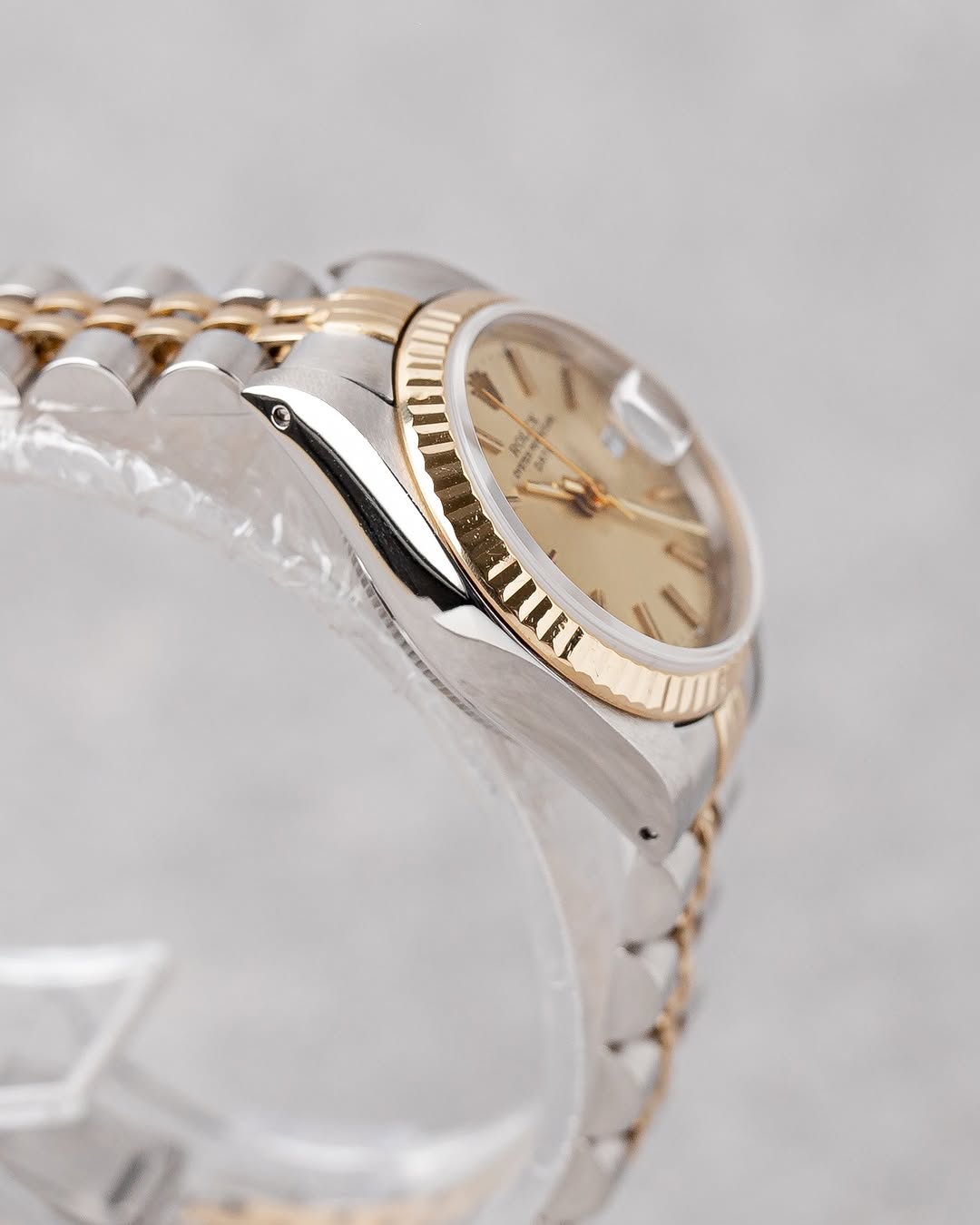 Rolex Lady-datejust 26mm fond doré
