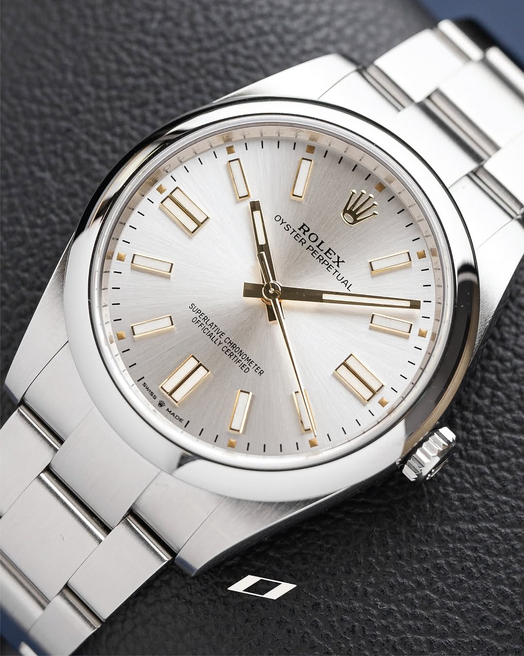 Rolex Oyster perpetual 41mm silver dial