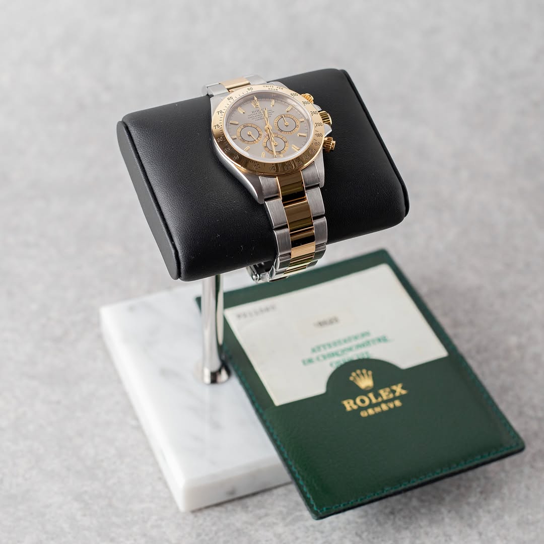 Rolex Daytona Steel & Gold 'Silver Dial'