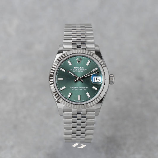 ROLEX DATEJUST 31mm GREEN MINT