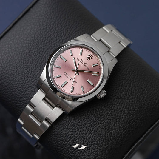 ROLEX OYSTER PERPETUAL 34 - ROSE DIAL