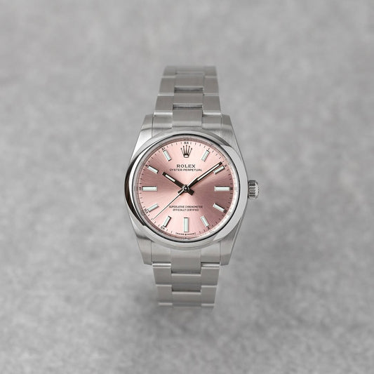 ROLEX OYSTER PERPETUAL 34 - ROSE DIAL