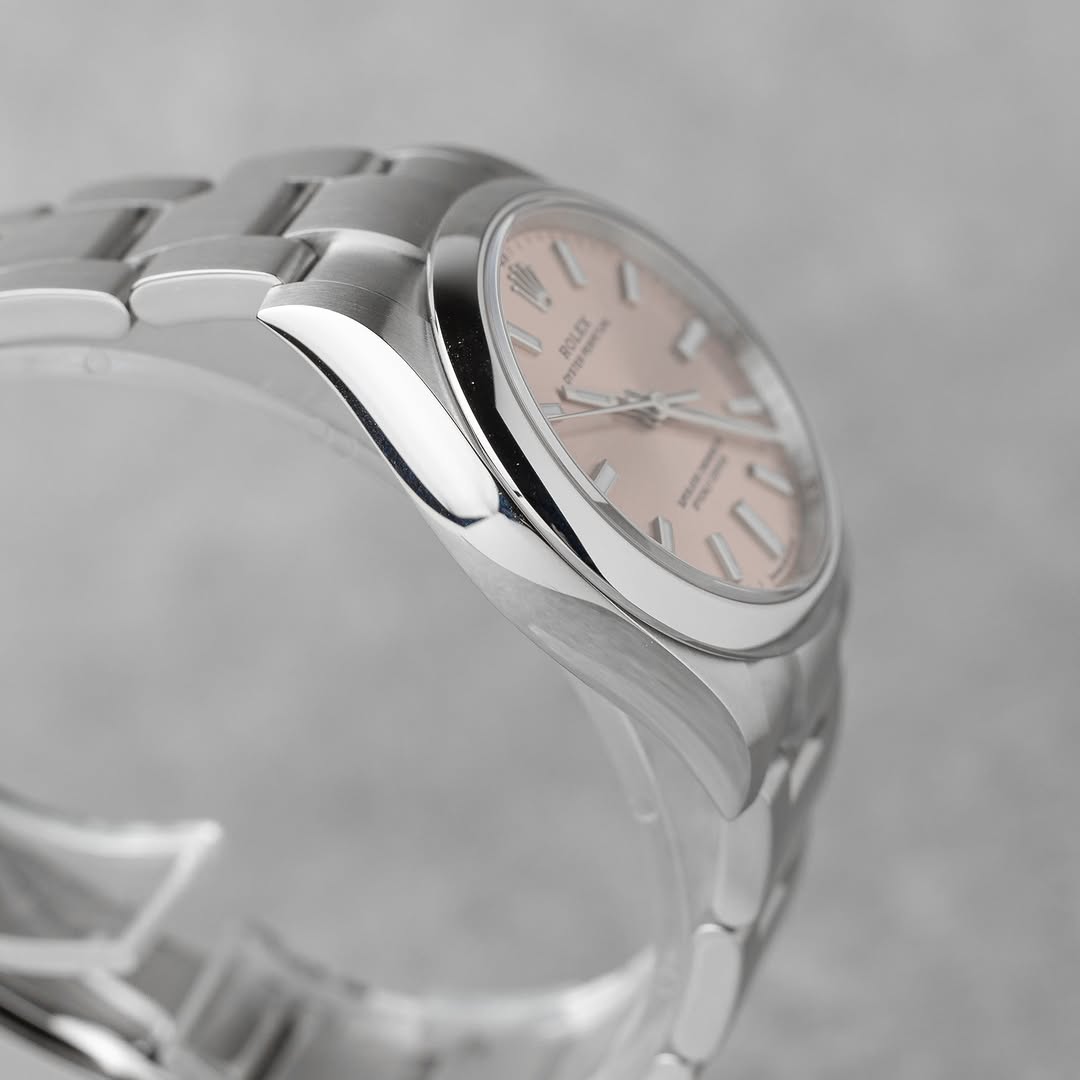ROLEX OYSTER PERPETUAL 34 - ROSE DIAL