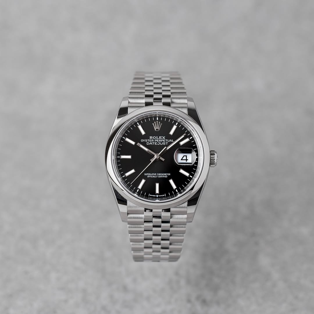 ROLEX DATEJUST 36 BLACK
