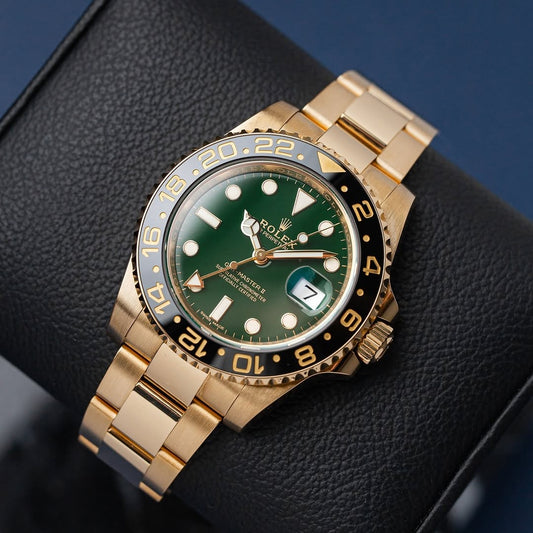 ROLEX GMT-MASTER II "GREEN MONEY DIAL"