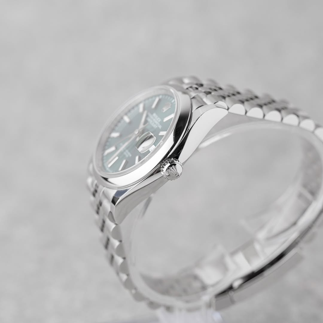 ROLEX DATEJUST MINT GREEN 36mm