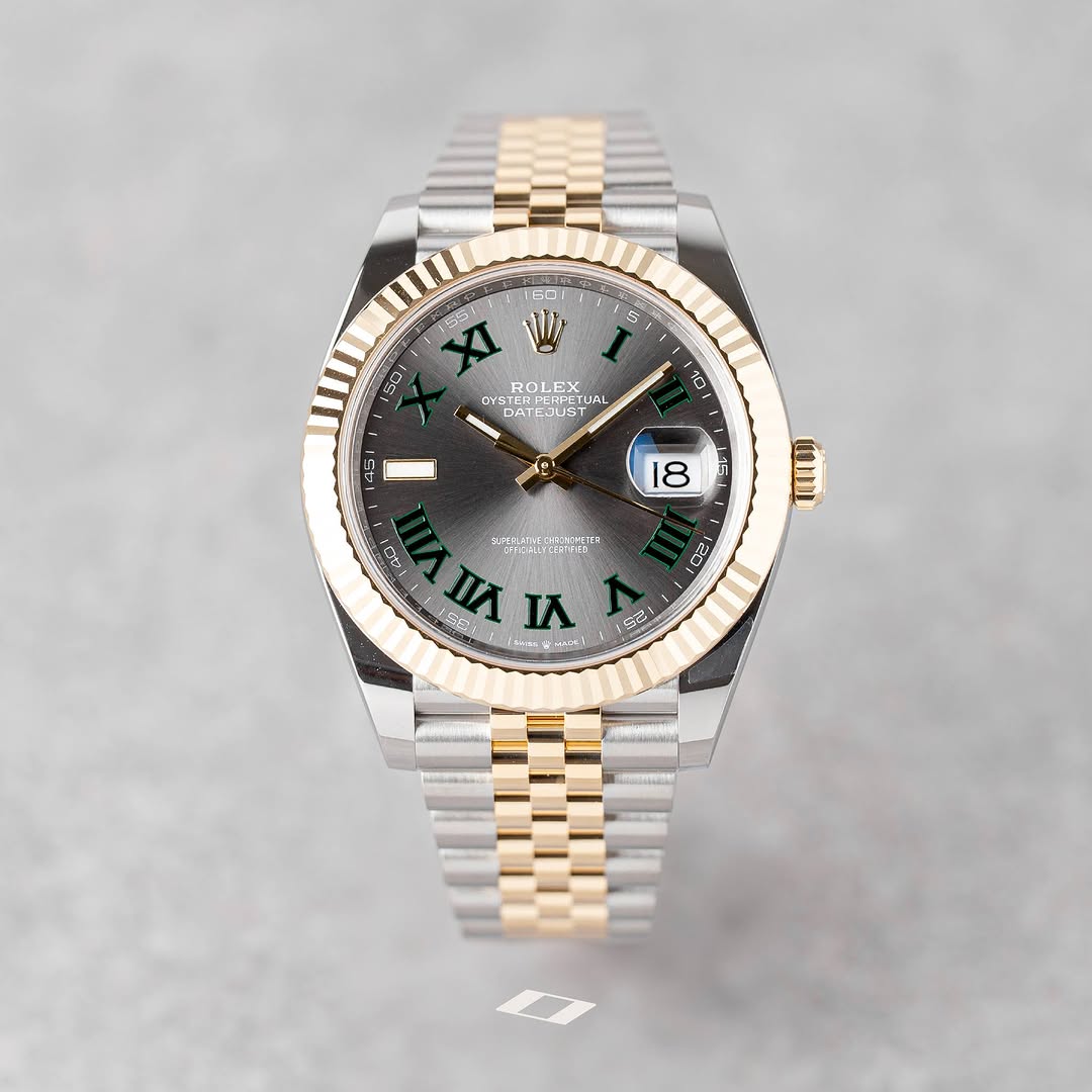 Rolex Datejust 41 'Wimbledon dial' Tow tone