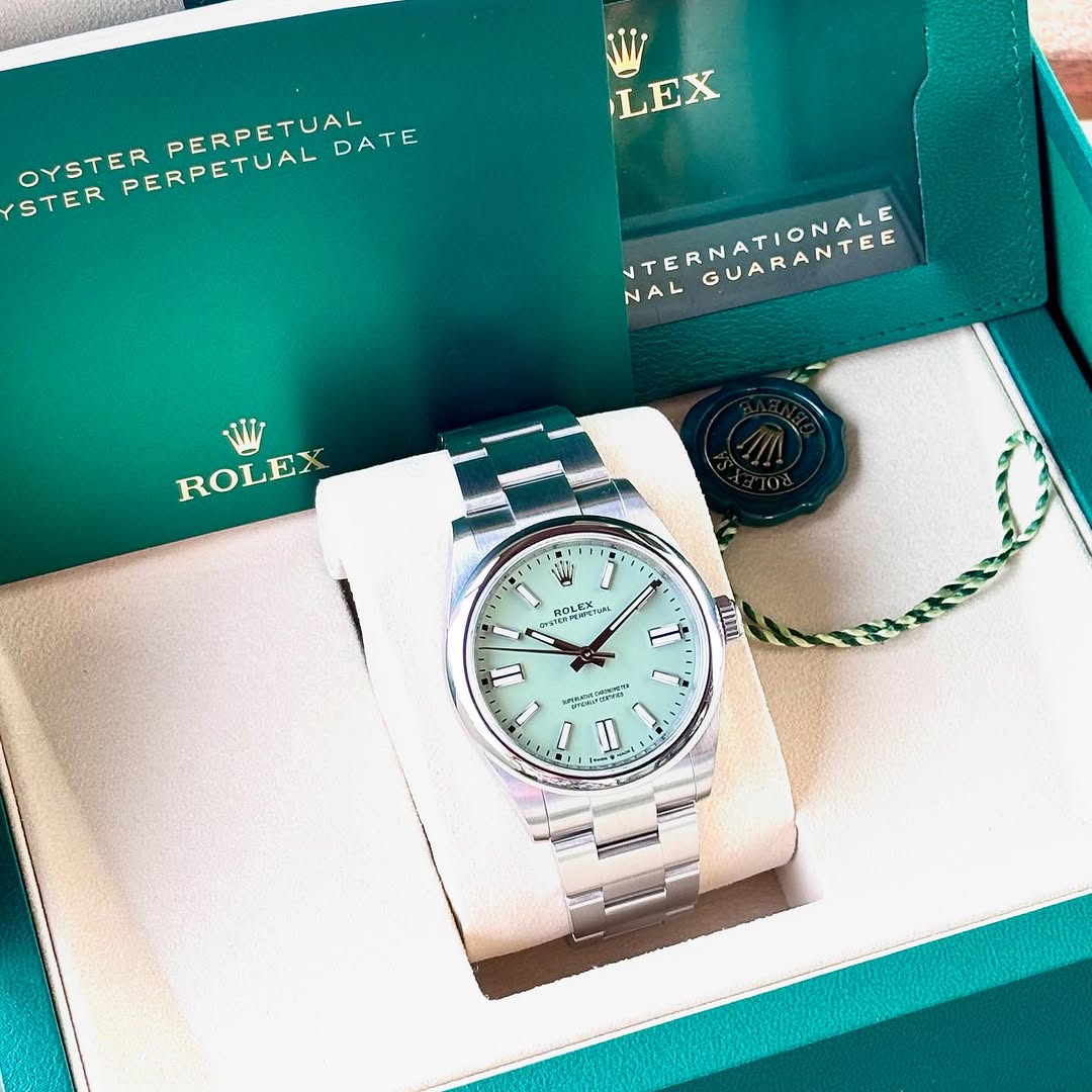 Rolex Oyster Perpetual 134300 41mm Pistachio