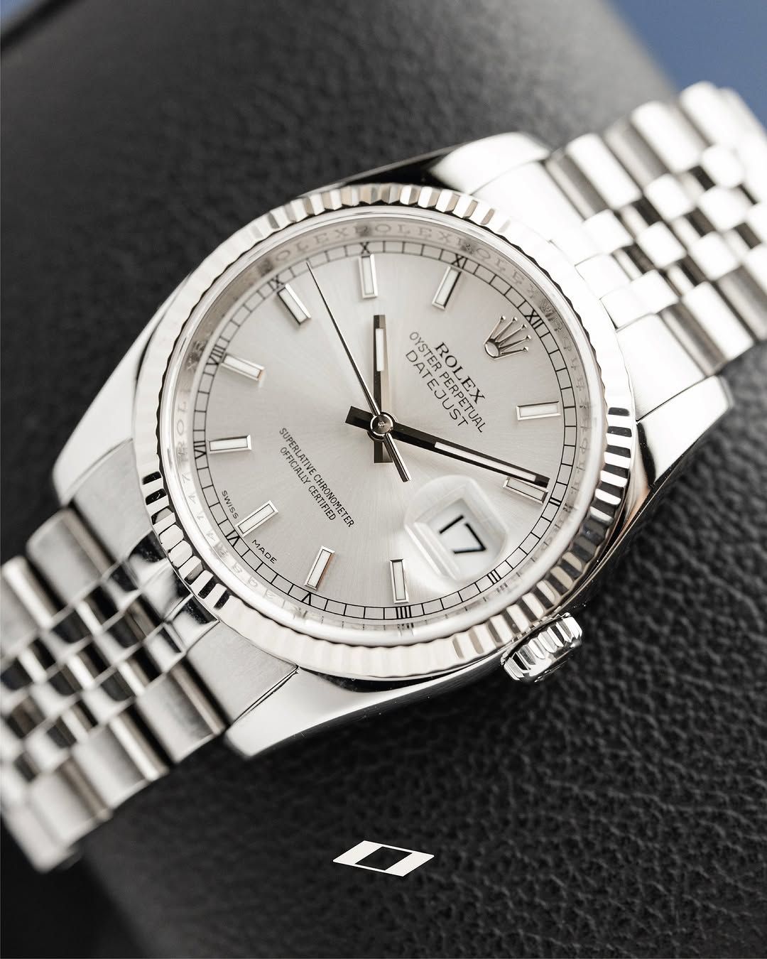 Rolex Datejuste 36 mm cadran argenté