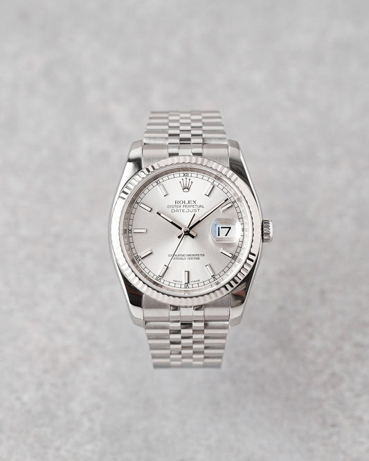 Rolex Datejuste 36 mm cadran argenté