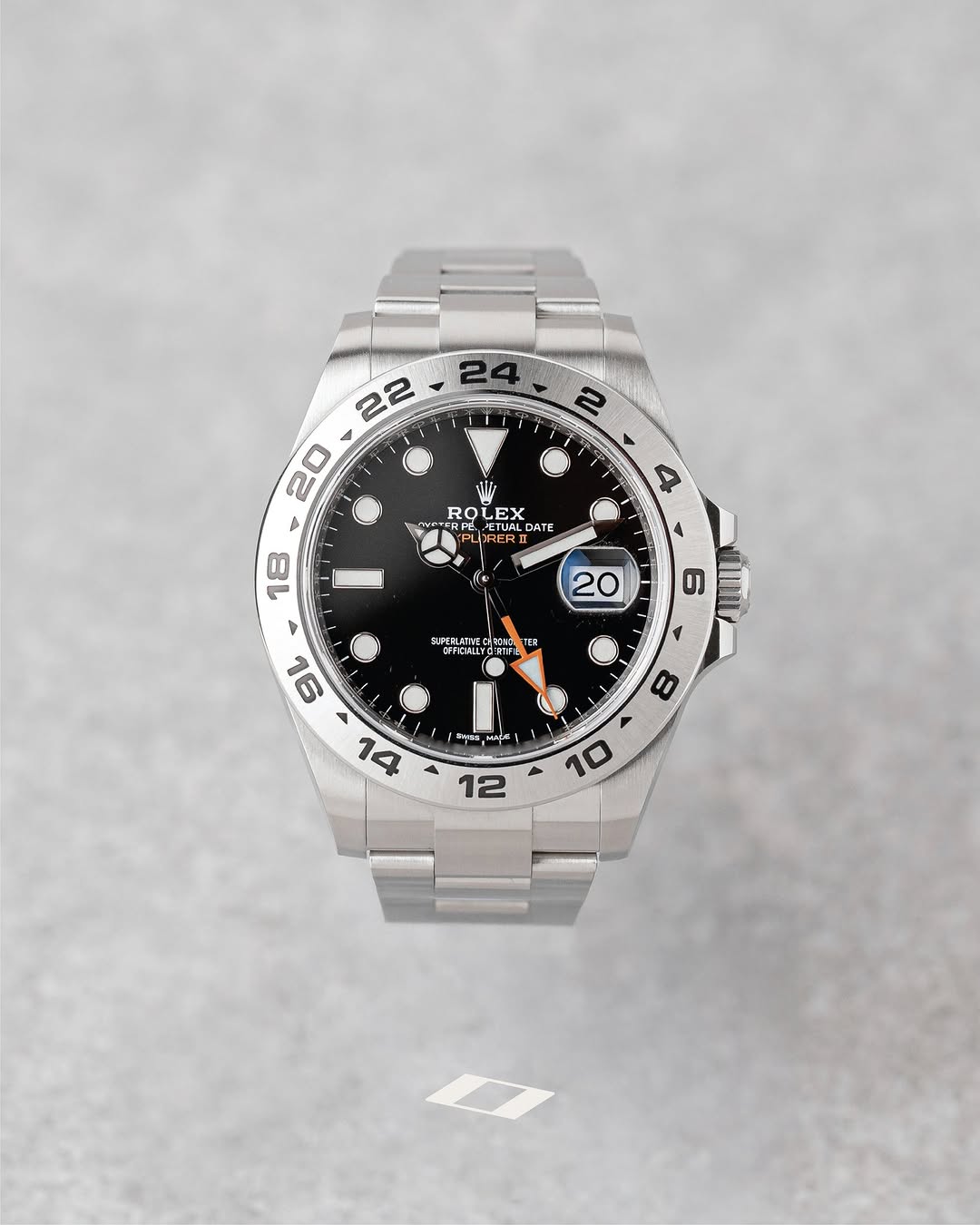 Rolex explorer II fond vert